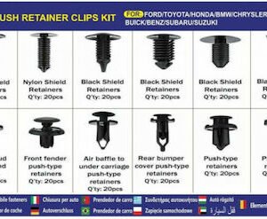 347004 Κλιπς Ταπετσαρίας 240τμχ 12 Σχέδια