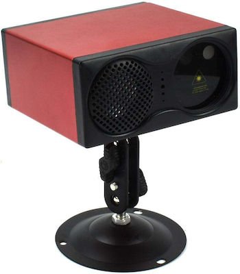 Φορητό Bluetooth V5.0 Ηχείο & Φωτορυθμικός Προβολέας RGB με Κάρτα TF Andowl Q-RGK02 – Κόκκινο