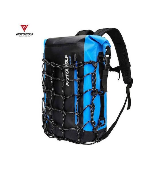 Motowolf Σακίδιο Πλάτης Αναβάτη MDL0714 Μπλε 30lt
