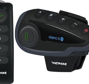 ENF V8 Ενδοεπικοινωνία Μονή για Κράνος Μηχανής με Bluetooth B07HQ8751D