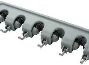 Βάση για Σκούπες και Σφουγγαρίστρες με 5 Υποδοχές 33759