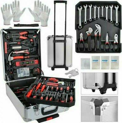 ed-ed-101488 Βαλίτσα με 187 Εργαλεία