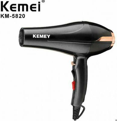 Kemei Επαγγελματικό Πιστολάκι Μαλλιών 3000W KM-5820