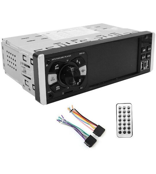 CTC-4067 Ηχοσύστημα Αυτοκινήτου Universal 1DIN (Bluetooth/AUX) με Οθόνη 4.1"