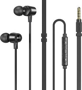 Awei Superbass L1 In-ear Handsfree με Βύσμα 3.5mm Μαύρο