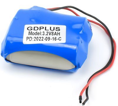 Ανταλλακτική Μπαταρία Ηλιακού Προβολέα 3.2V 8Ah GDPLUS PD:2022-09-16-C