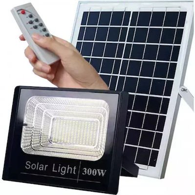 SLR Ηλιακός Προβολέας LED 300W με Τηλεχειριστήριο – JORTAN SOLAR FlOOD LAMP