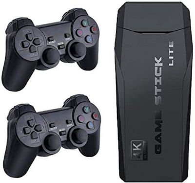 Ηλεκτρονική Παιδική Ρετρό Κονσόλα Wireless Controller Gamepad With 4k Ultra Hd Game Stick για 8+ Ετών WCG-24G