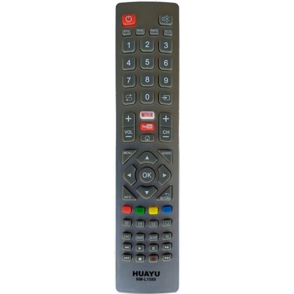 Huayu Συμβατό Τηλεχειριστήριο RM-L1589 για Τηλεοράσεις Sharp
