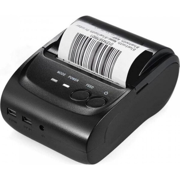 POS-5802DD Mini Thermal Printer Portable Wireless USB για iOS Android Windows