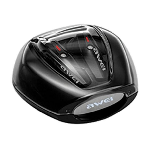 Awei T25 Tws In-ear Bluetooth Handsfree Ακουστικά με Θήκη Φόρτισης Μαύρα