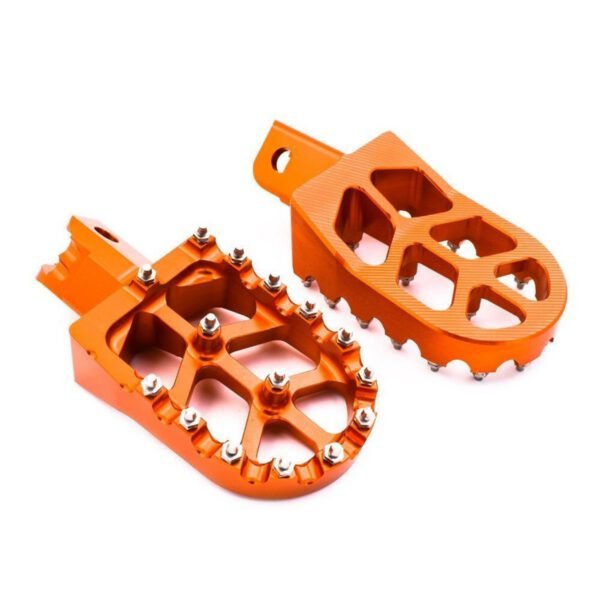 Footrest Αλουμινίου Μαρσπιέ Μοτοσυκλέτας σε Πορτοκαλί Χρώμα 000.230.6672