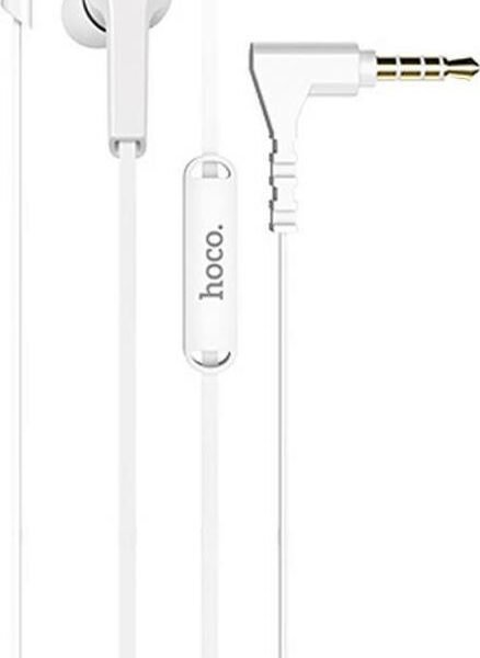 Hoco M72 Admire In-ear Handsfree με Βύσμα 3.5mm Λευκό