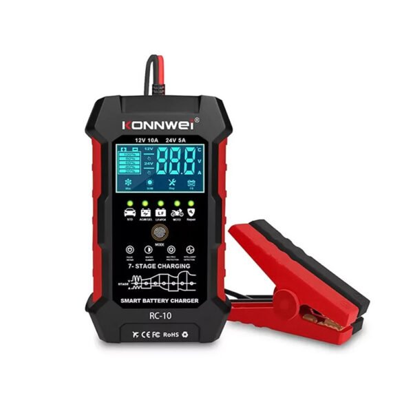 Konnwei Rc-10 Φορτιστής Μπαταρίας Αυτοκινήτου 12V X003QKONY1