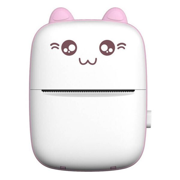 Θερμικός Εκτυπωτής Mini Printer Ιδανικό και για Παιδιά- Ροζ