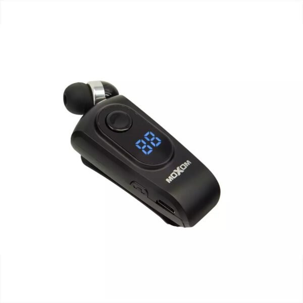 Moxom MX-WL76 In-ear Bluetooth Handsfree Ακουστικό Πέτου Μαύρο