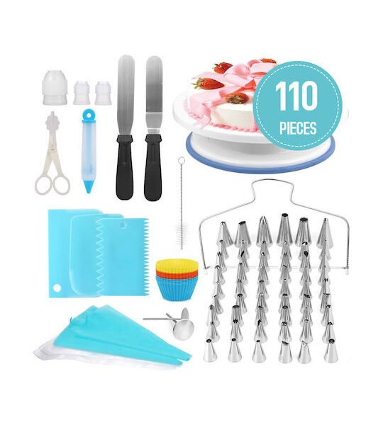 Σετ Εργαλείων Ζαχαροπλαστικής 110τμχ