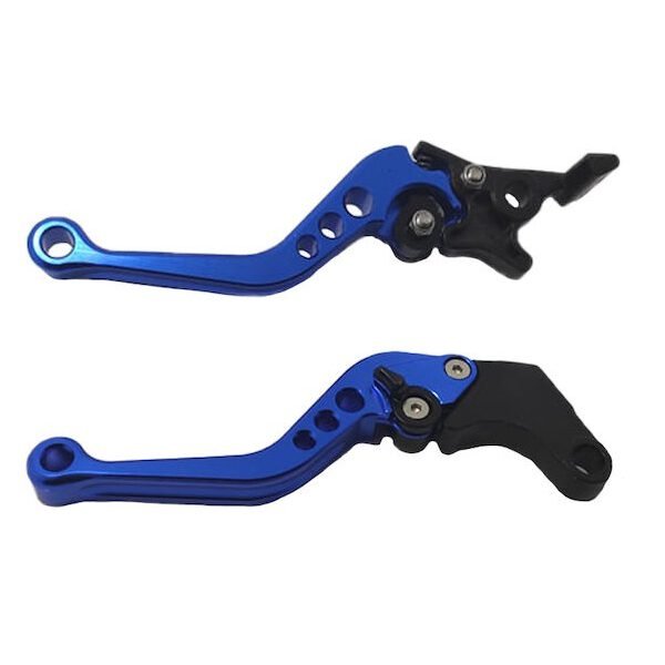 Σετ Μανέτες Μοτοσυκλέτας Ρυθμιζόμενες Universal Μπλε
