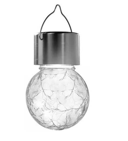 Aigostar Κρεμαστό Ηλιακό Φωτιστικό Φανάρι με ψυχρό Λευκό Φως 6500K IP44 -96261