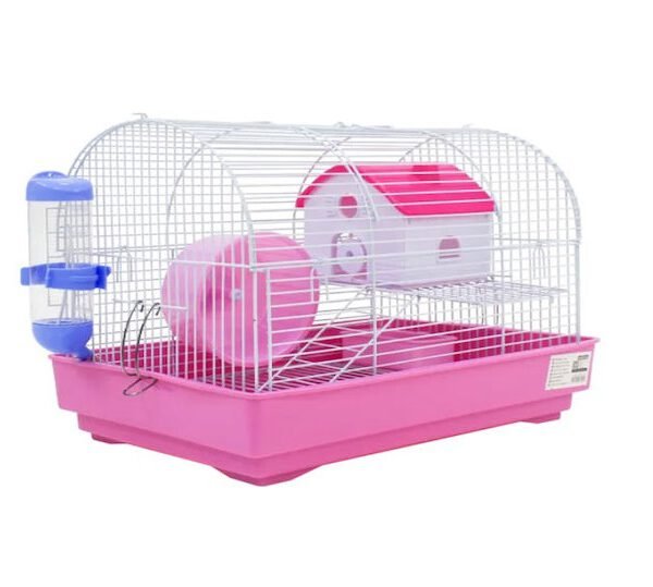 xlarge_20240621134004_nobleza_klouvi_troktikou_33x23x26cm_s_803749_3 Κλουβί για Xάμστερ Ροζ 33x23x26cm Nobleza 803749-3 - Nobleza