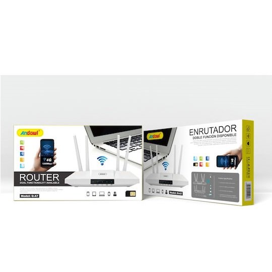 Andowl Q-A7 Wireless 4G Mobile Router Wi‑Fi 5