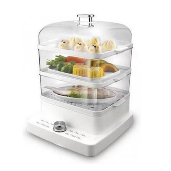 DSP KA5015 Ατμομάγειρας με 3 Επίπεδα Μαγειρέματος 12lt