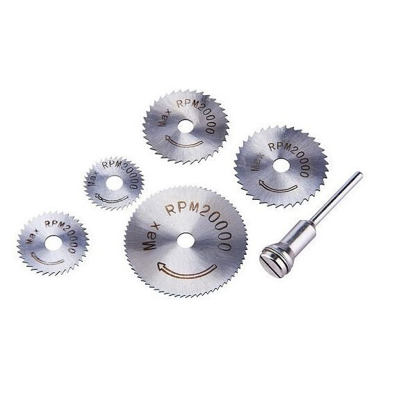 Σετ Δίσκοι Κοπής Σιδήρου HSS Πολυεργαλείου 6τμχ KLN-328982b.