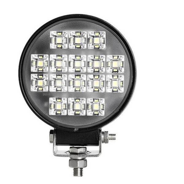 Στρογγυλός Αδιάβροχος Προβολέας Αυτοκινήτου LED 12 / 24V 16W 9cm με Λευκό Φωτισμό 1τμχ 109289