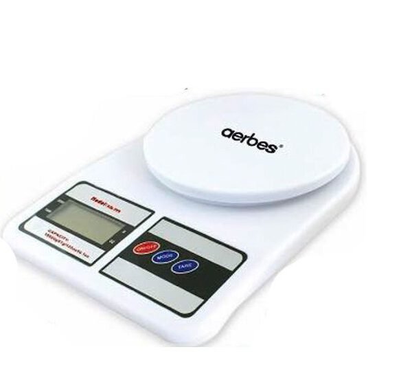 Aerbes AB-J99 Ψηφιακή Ζυγαριά Κουζίνας 1gr/10kg Λευκή