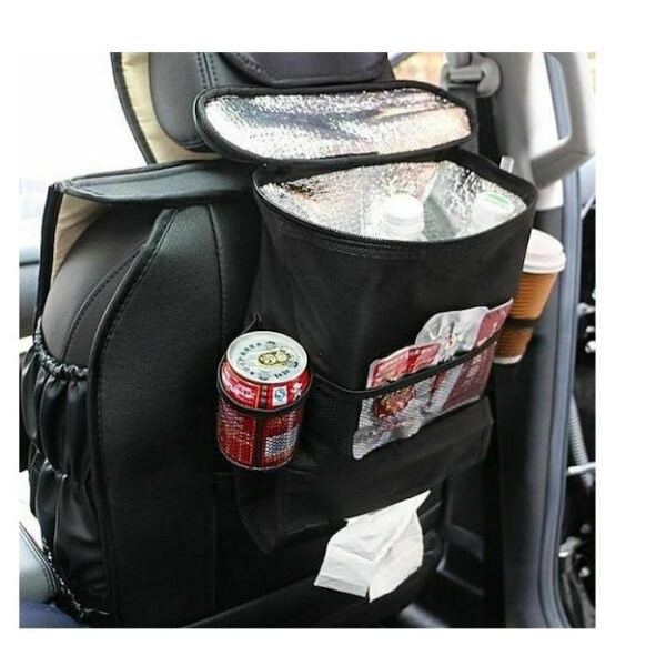 5 Θήκη Πλάτης Καθίσματος Αυτοκινήτου με Ισοθερμικό Ψυγείο 81002CRS80BK