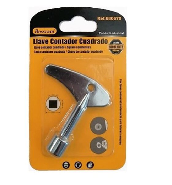 Bossram 680670 Κλειδί για πίνακες τετράγωνο - Bossram