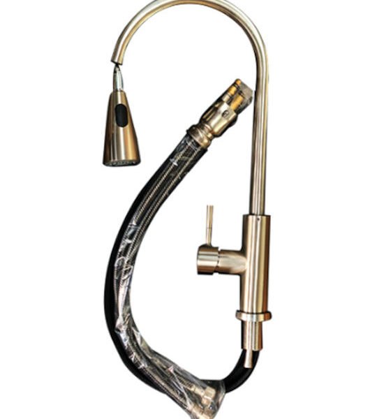 Μπαταρία Νεροχύτη Αναμεικτική SDS-15052 Ασημί