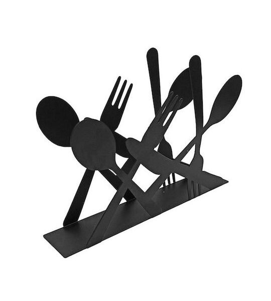 Χαρτοπετσετοθήκη Μεταλλική Μαύρη 13.5x4x11cm SDS-21778