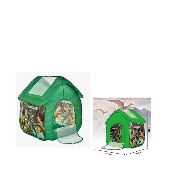 Παιδική Σκηνή Σπιτάκι Πολύχρωμη με Δεινόσαυρους 100x100x95cm SDS-20176 - For Home