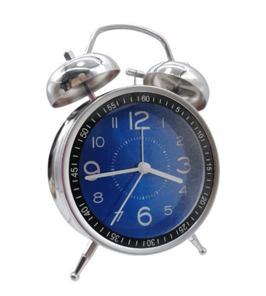 SDS Επιτραπέζιο Ρολόι με Ξυπνητήρι Μπλε 22612B