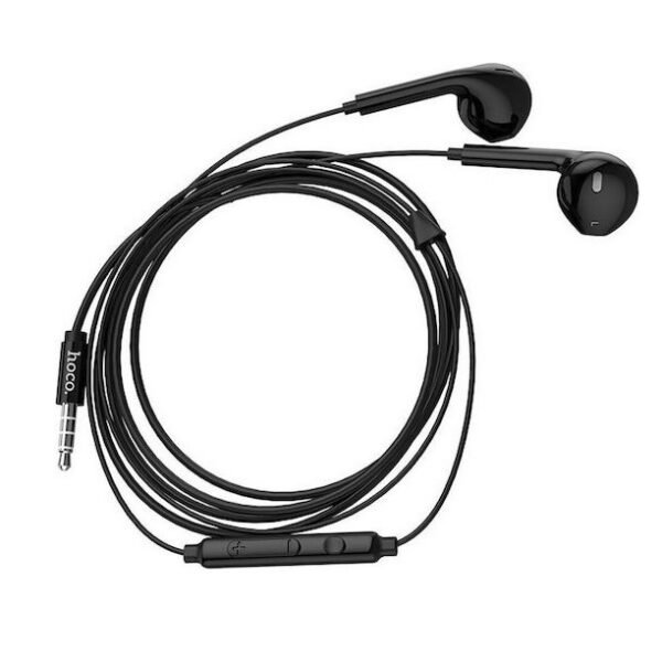 Hoco M55 Earbuds Handsfree με Βύσμα 3.5mm Μαύρο