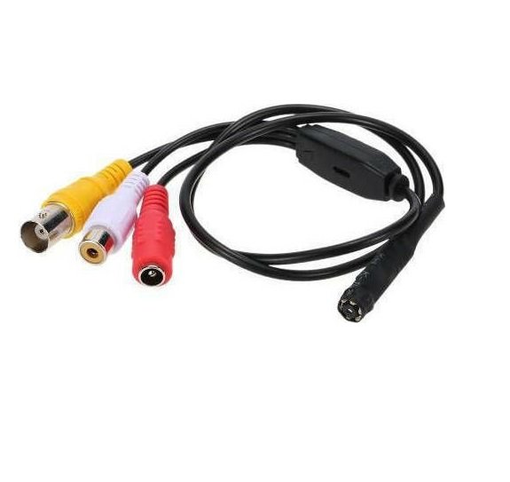 AHD mini κάμερα υψηλής ανάλυσης HD 2.0Mp 1080P 3.6mm μαύρη με ήχο Πλαστική 591022