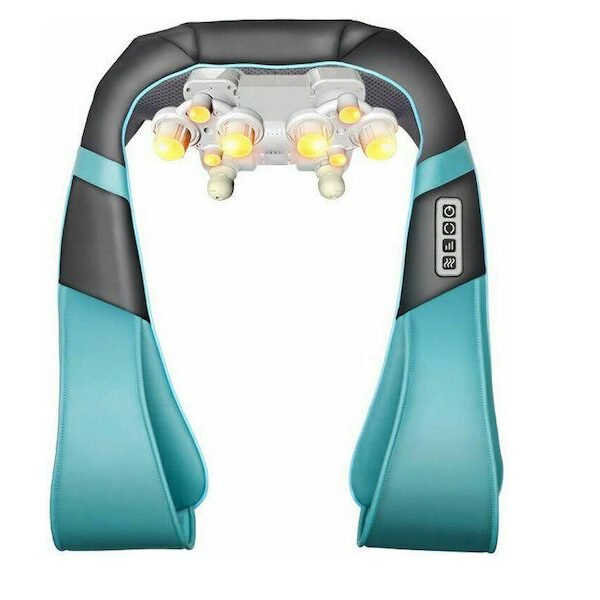 Songen Massage Shawl Συσκευή Μασάζ Shiatsu για τον Αυχένα με Υπέρυθρη Θερμότητα Μαύρη