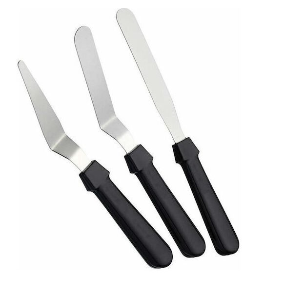 Παλέτα Ζαχαροπλαστικής Μεταλλική SDS-4522 3τμχ