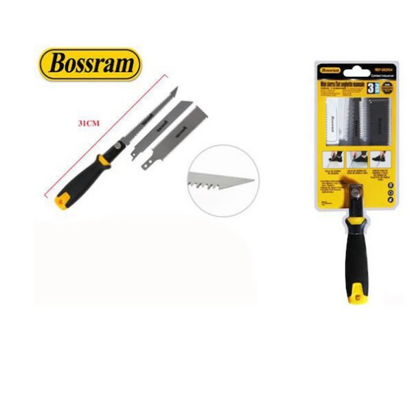 Πριόνι 3 σε 1 Διπλής Κοπής 31cm Bossram 682954 - Bossram