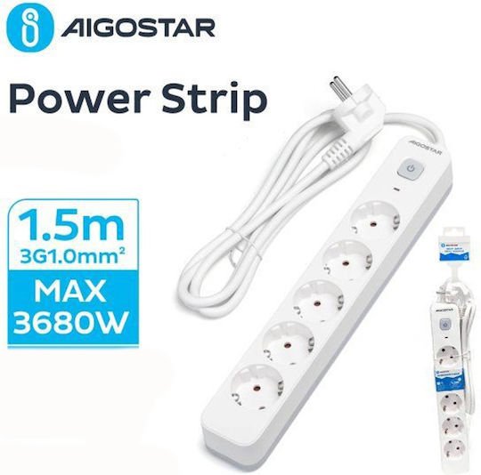 xlarge_20240930114136_aigostar_polyprizo_asfaleias_5_theseon_me_diakopti_kai_kalodio_1_5m_522751 Aigostar Πολύπριζο Ασφαλείας 5 Θέσεων με Διακόπτη και Καλώδιο 1.5m 522751