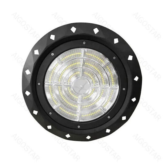 Αδιάβροχο UFO-High Bay Φωτιστικό SMD LED Καμπάνα 230V 18000lm - Ψυχρού Λευκού Φωτισμού - Aigostar 518702