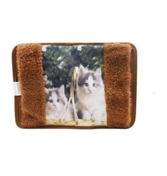 Aerbes Ηλεκτρική Θερμοφόρα Μαξιλάρι AB-J359 Cats Καφέ