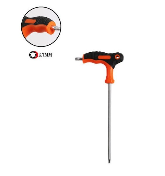 Κλειδί Torx σε Σχήμα Ταφ Μεγέθους T27mm x 150mm Bossram 684973