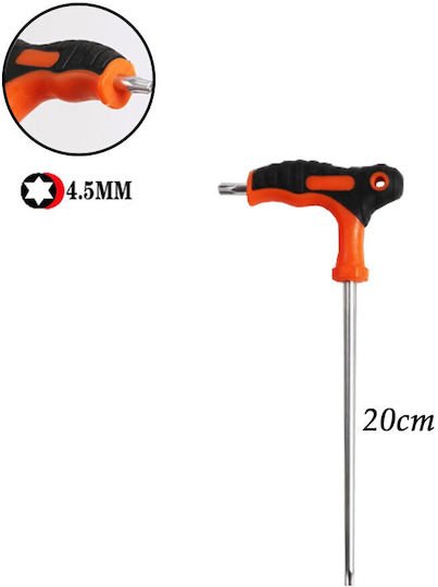 Κλειδί Torx σε Σχήμα Ταφ Μεγέθους T45mm x 200mm Bossram 684975