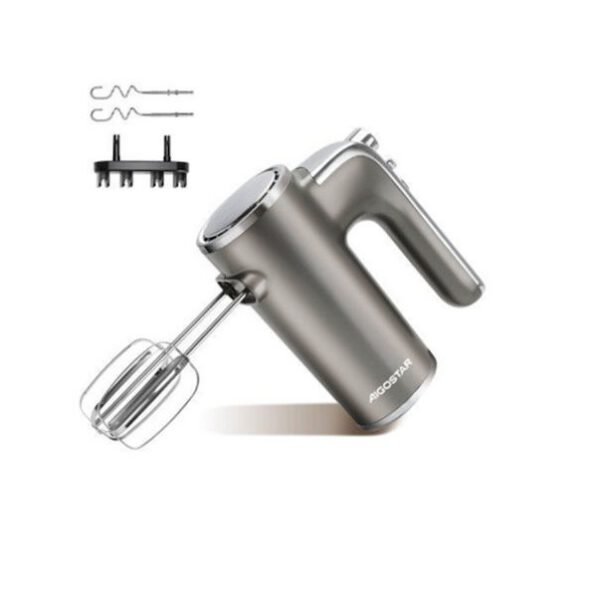 Hand Mixer 400W 5 speed Golden (offline) VDE/Adela J 400W ΙΝΟΧ 8433325295875-TS SZ