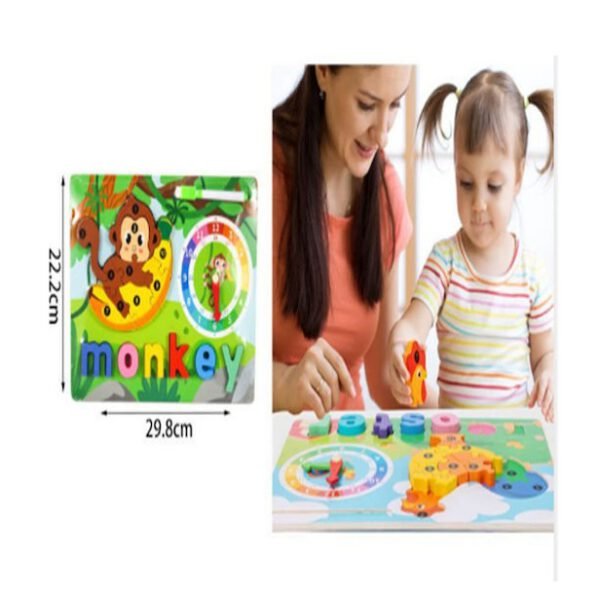 ΠΑΖΛ ΜΕ ΖΩΑ ΚΑΙ ΡΟΛΟΙ (8 ΤΥΠΟΙ)**: 380680 - 29.8*22.2CM SDS-26107-TS SZ ΠΟΛΥΧΡΩΜΟ