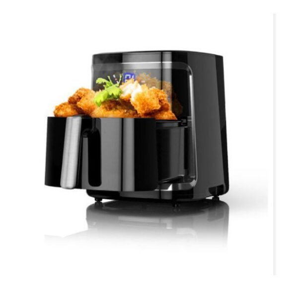 ΦΡΙΤΕΖΑ AIR FRYER-ELECTRONIC DUAL POT 1900W 7L BLACK & SILVERY VDE/CUBE 84333252-TS SZ 05089