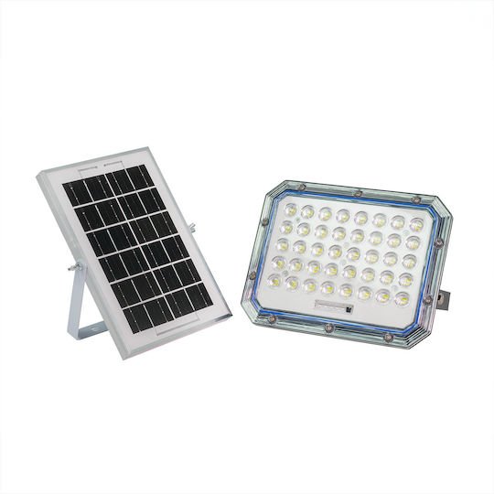 Ηλιακός Προβολέας Δρόμου 500W Λευκού Φωτισμού 6500K IP66 JORTAN ZY500W