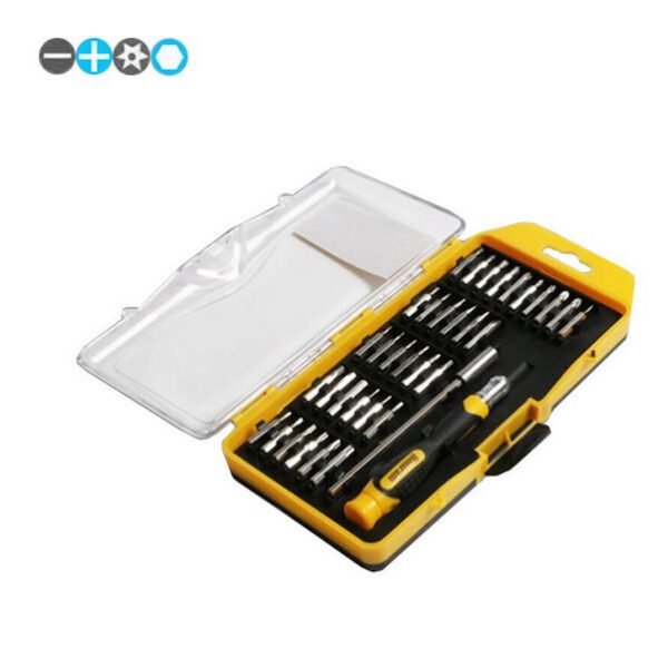 Σετ με 36 Μύτες Κατσαβιδιού Torx - Σταυρός - Ίσιο - Allen με Κατσαβίδι Bossram 992307